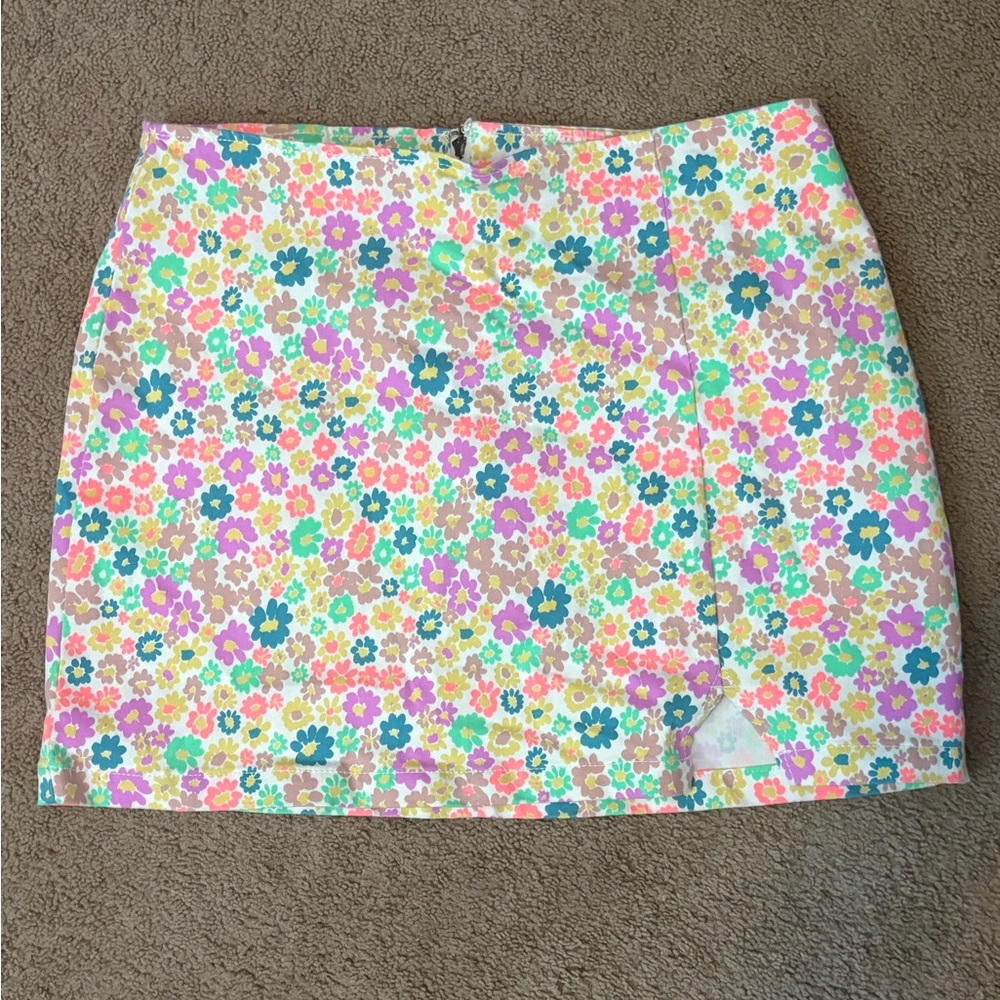 Wild Fable Floral Mini Skirt - Multicolor